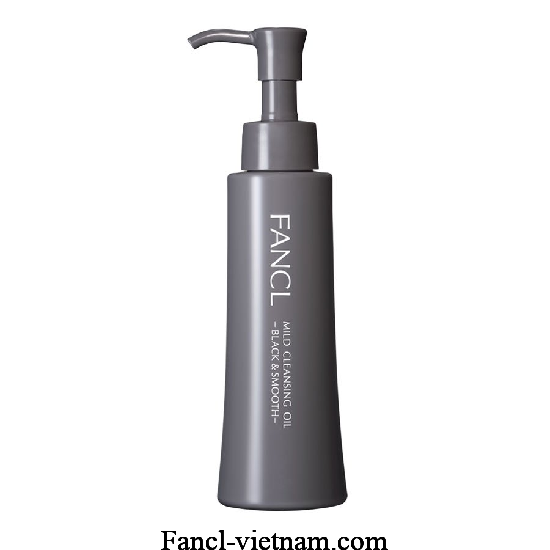 Dầu tẩy trang Fancl Mild Cleansing Oil Black & Smooth của Nhật 120ml