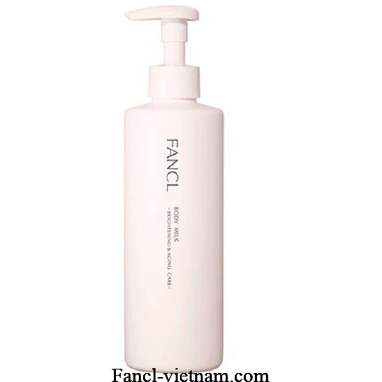 Sữa dưỡng thể fancl body milk whitening & aging care của Nhật 250g