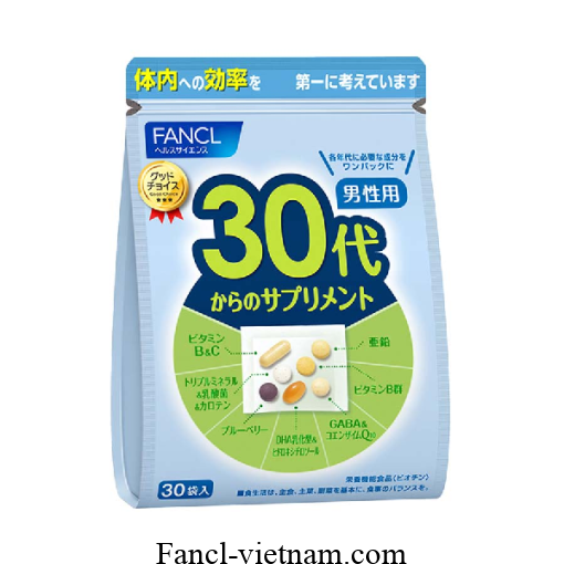 Fancl Bo Sung Cho Nam Gioi 30 0