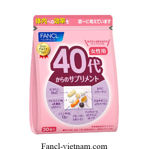 Fancl Bo Sung Cho Nu Gioi 40 0