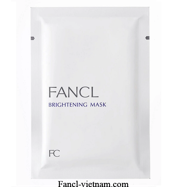 Mặt nạ Fancl Brightening trắng da trị nám của Nhật 6 miếng