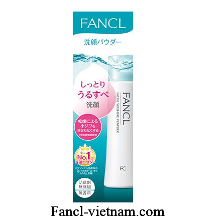 Bột rửa mặt Fancl Facial Washing Powder của Nhật 50g